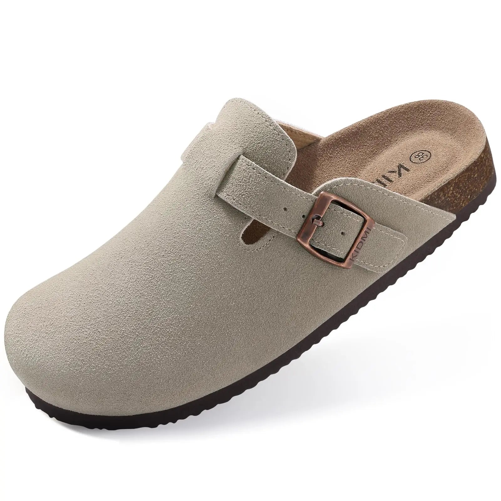 Chaussons Mules Suède Unisexe Semelle Liège & Support Voûte | 21 Coloris, Tailles 36-46 – CLEVI Paris