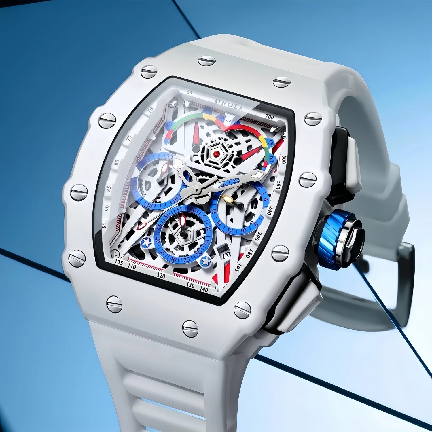 Montre Homme ONOLA Chronographe Quartz Multifonction – CLEVI Paris