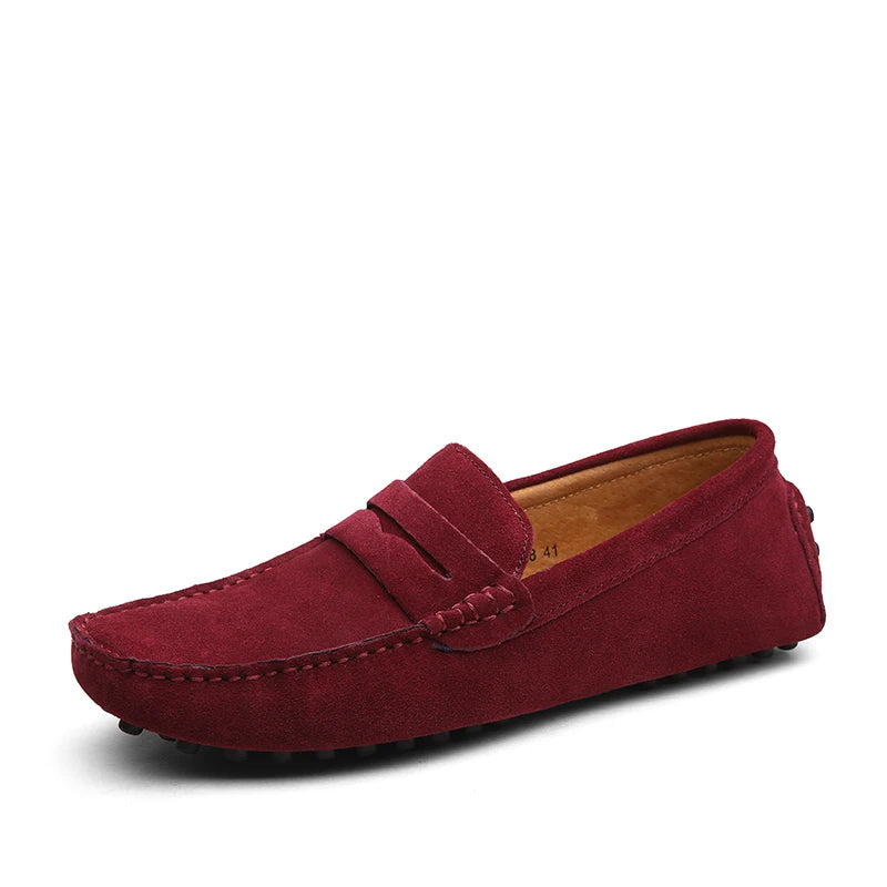 Mocassins Cuir Véritable Homme Slip-On Confort | 10 Coloris – CLEVI Paris