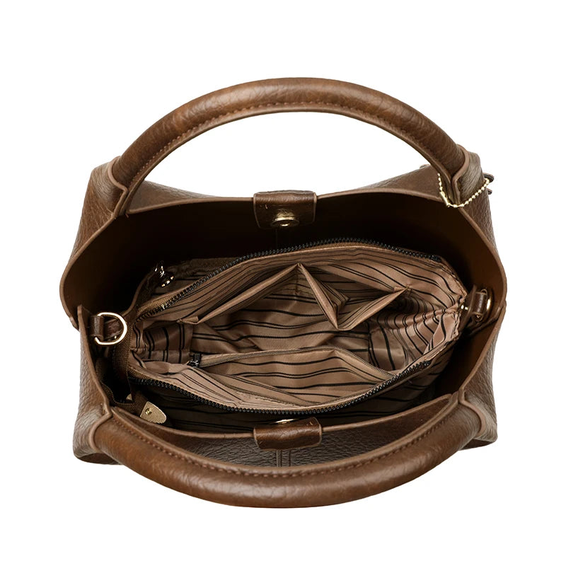 Sac Seau PU Souple Femme Épaule & Croisé Style Luxe Casual – CLEVI Paris