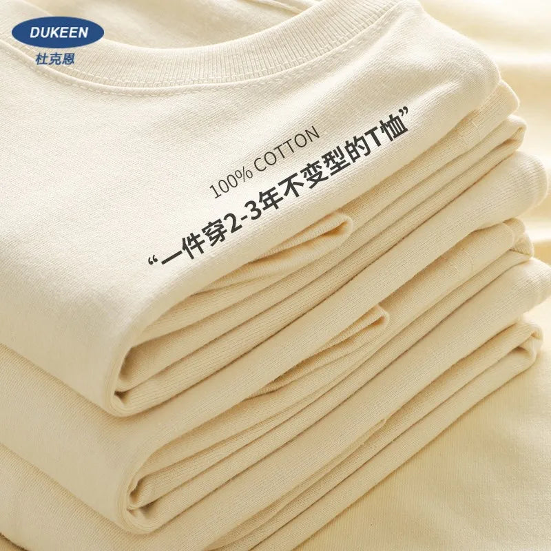 T-Shirt Oversize Homme 280gsm – Coton Épais Manches Courtes – CLEVI Paris