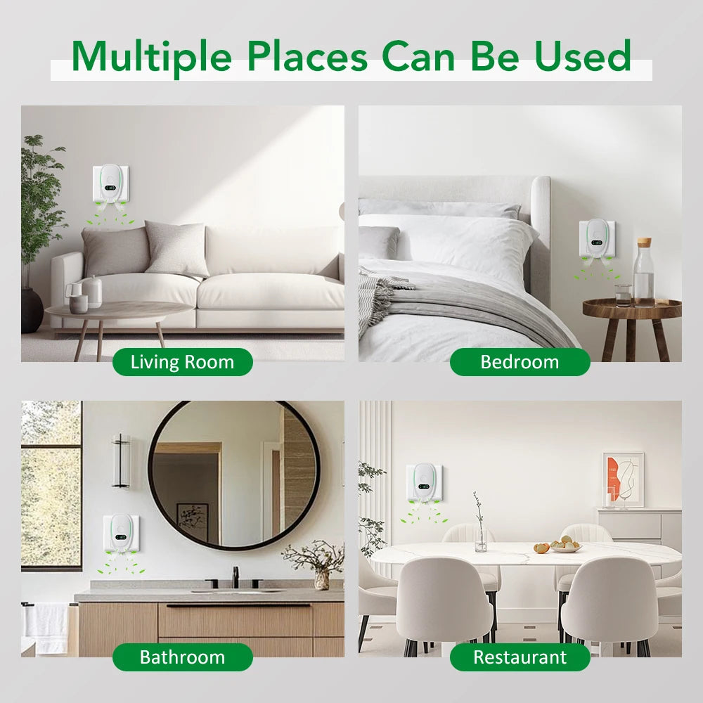 Purificateur d’Air À Ions Négatifs Prise Murale Mini Silencieux – CLEVI Paris