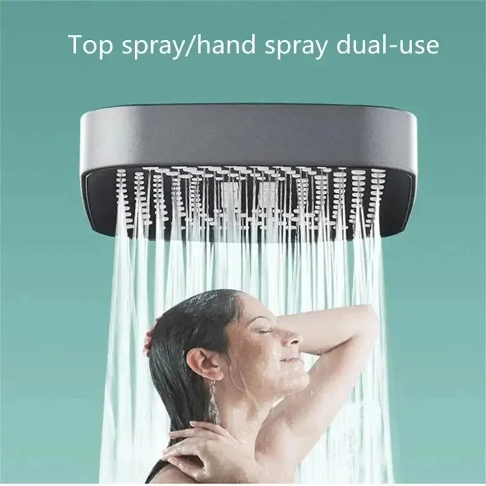 Pommeau de Douche À Main 3 Modes Haute Pression Économie d’Eau – CLEVI Paris