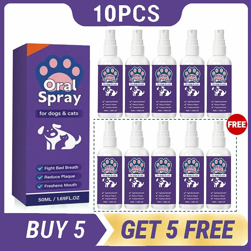 Spray bucco-dentaire pour chiens et chats – CLEVI Paris