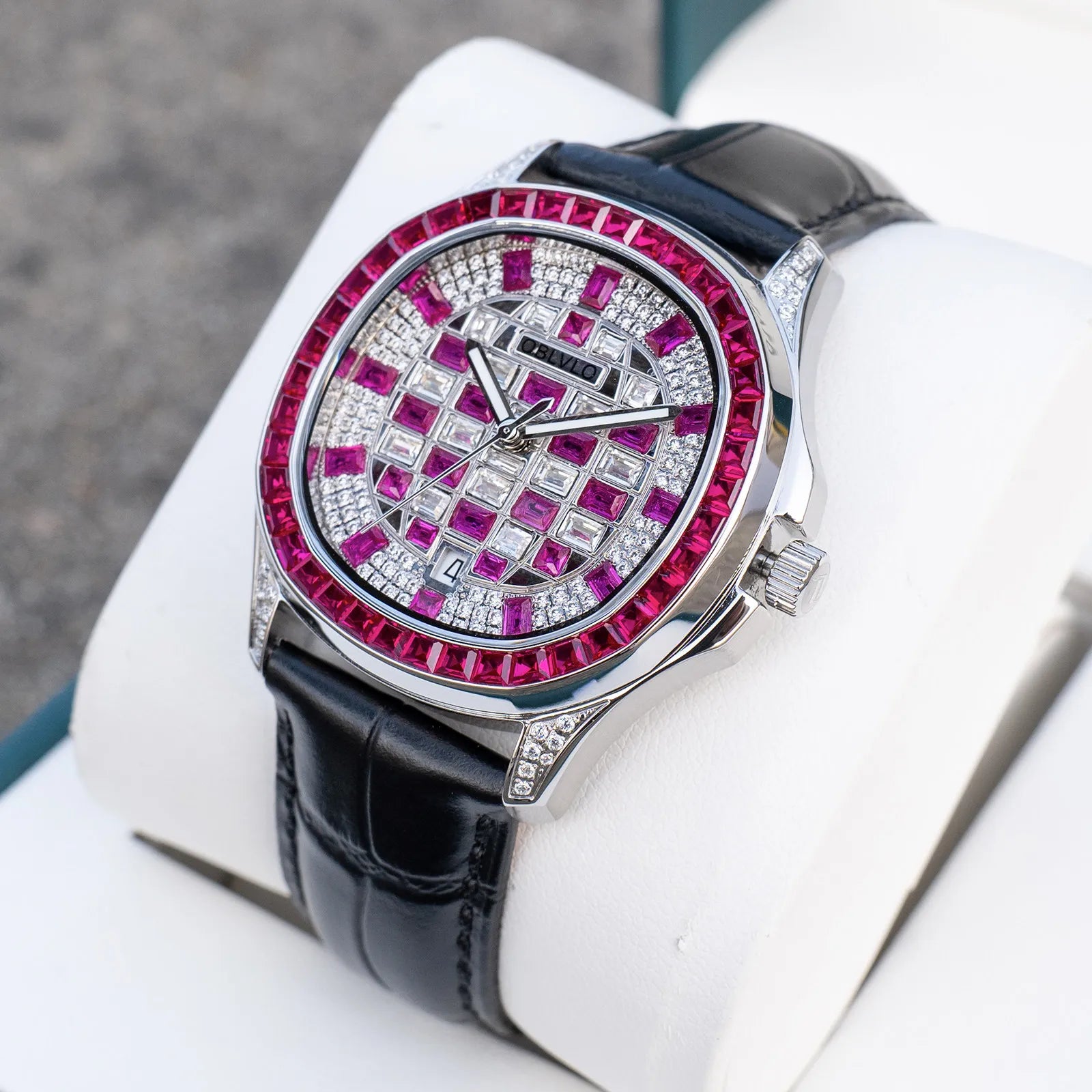 Montre Homme Automatique LOBINNI FM-DSL – Miyota 8215 Verre Saphir Étanche 5 Bars – CLEVI Paris