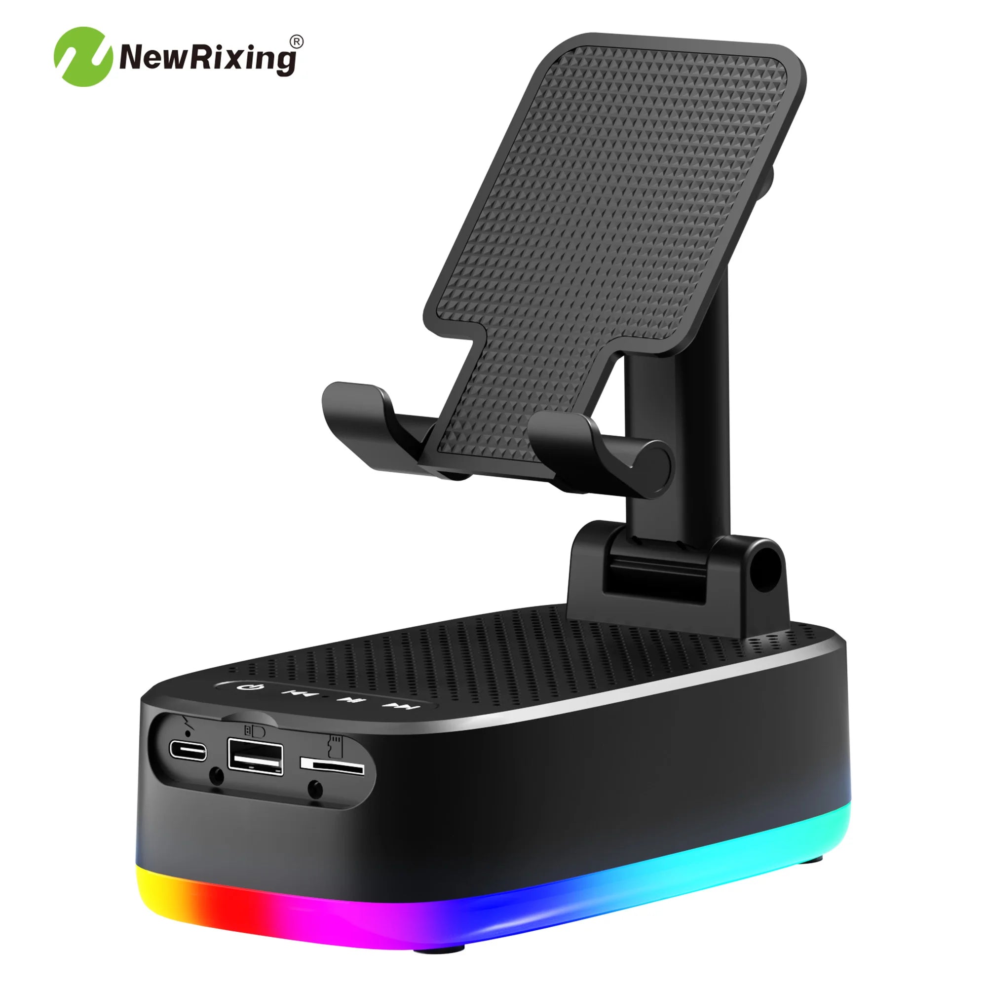 NewRixing HYS-202D Enceinte Bluetooth 6W avec Support Téléphone – CLEVI Paris