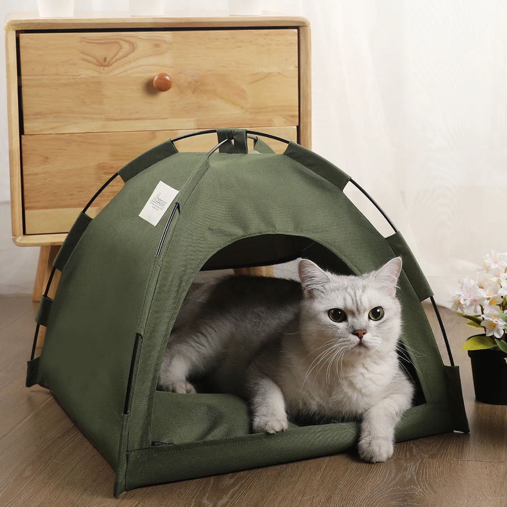 Tente douillette pour chat et chien – CLEVI Paris