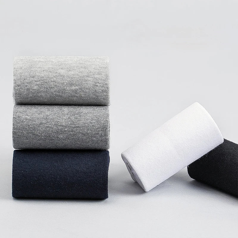 Chaussettes Homme – Lot 5 ou 10 Paires | Coton Mélangé, Respirant – CLEVI Paris