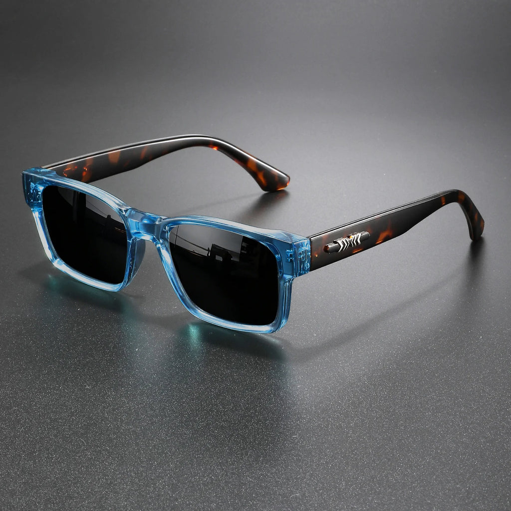 Lunettes de Soleil Rétro Punk Carrées UV400 Unisexe — CLEVI Paris