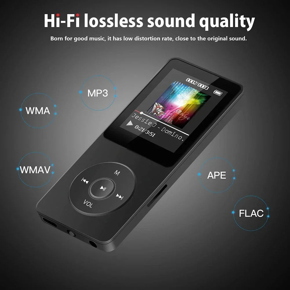 H96 MAX Lecteur MP3 Bluetooth 5.4 USB-C Écran 1,8" FLAC TF 128Go FM Sport – CLEVI Paris