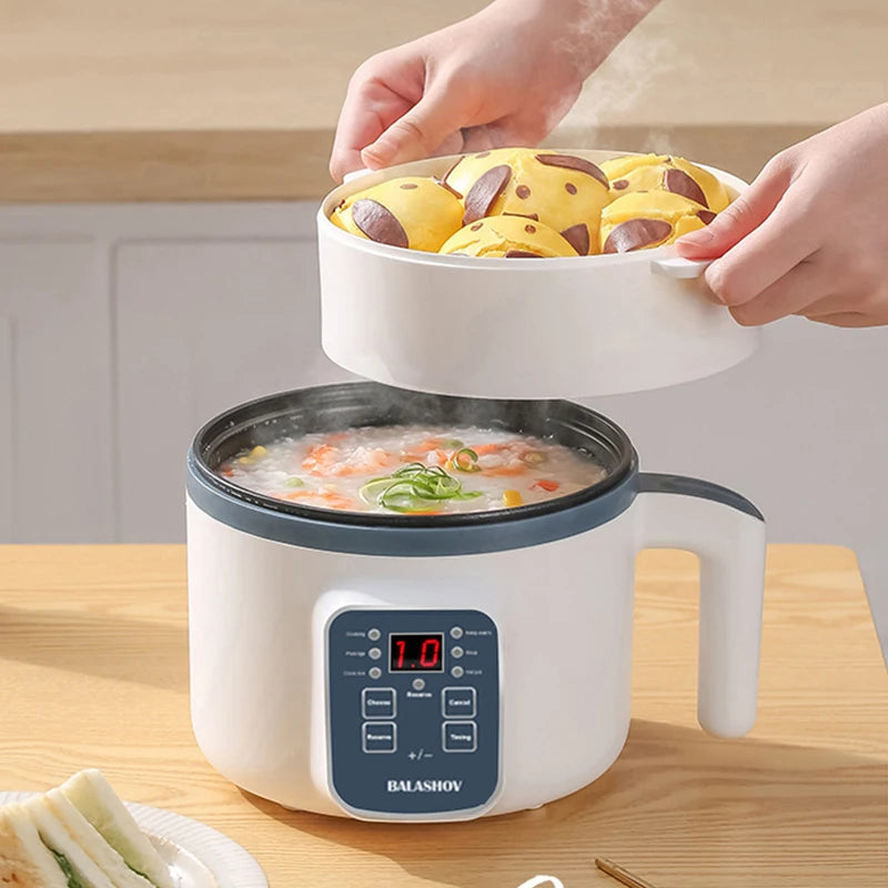 Mini Cuiseur à Riz Électrique 1,7L Multicuiseur — CLEVI Paris