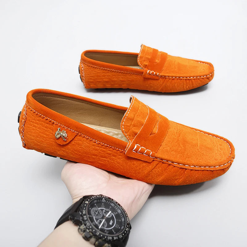 Mocassins Loafers Homme – Cuir PU Respirants Semelle Massage Casual Bureau Conduite 6 Coloris Pointures 36–48 – CLEVI Paris