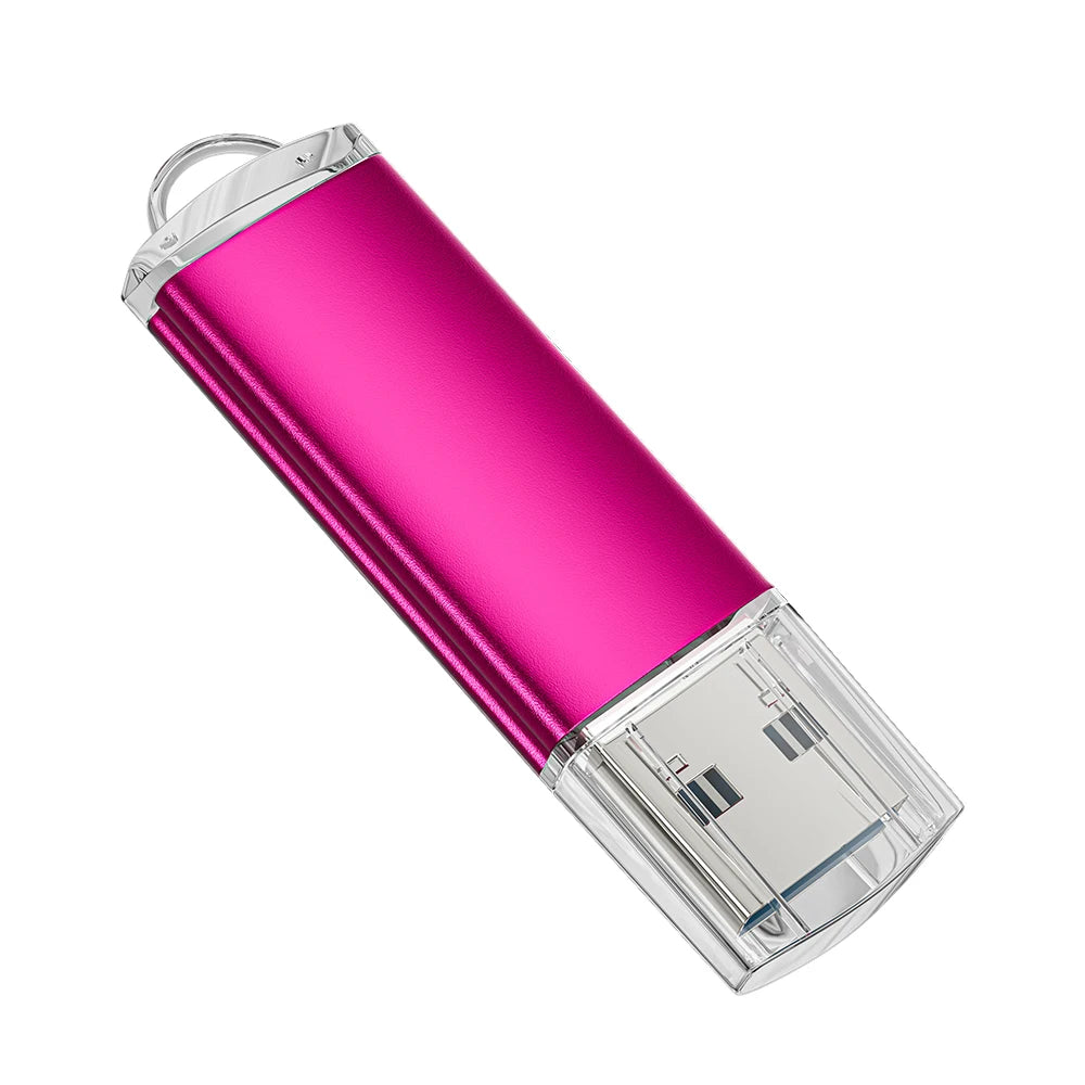 Clé USB 2.0 Métal Haute Vitesse | Pendrive 4 à 128 Go 9 Coloris – CLEVI Paris