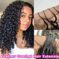 Extensions crochet bouclées, cheveux humains – CLEVI Paris
