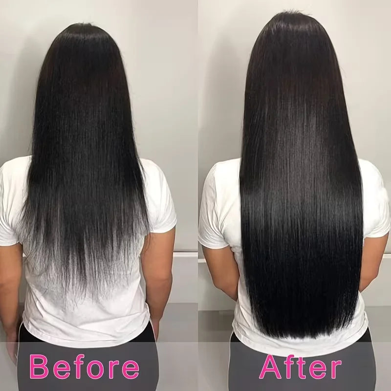 Extensions clip-in lisses, cheveux humains – CLEVI Paris