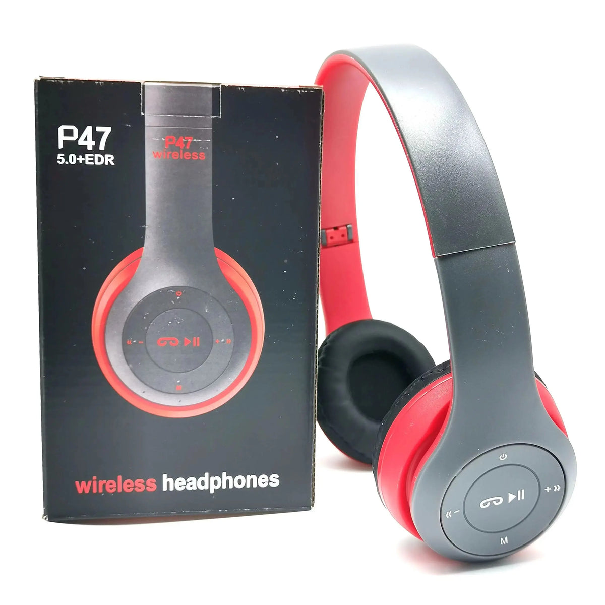 Casque Over-Ear P47 Bluetooth 5.0 Pliable Micro Sport – CLEVI Paris