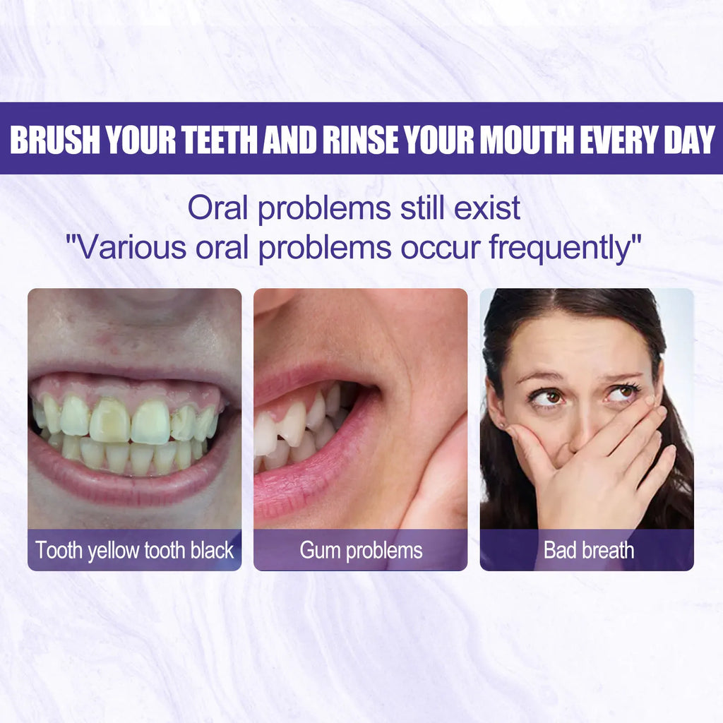 Dentifrice Blanchissant V34 | Correcteur de Couleur Violet & Haleine Fraîche