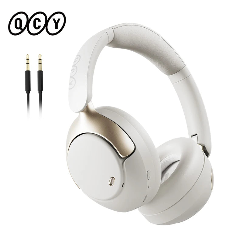 Casque QCY H3 Pro ANC -50dB Bluetooth 5.4 LDAC Hi-Res Audio Spatial 360° – CLEVI Paris