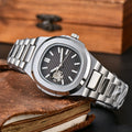 Montre Mécanique Homme Squelette Cadran Ouvert Acier 904L Bracelet Acier – CLEVI Paris