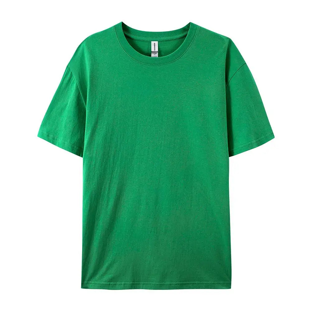T-Shirt Unisexe Coton Col Rond Manches Courtes Coupe Loose 20 Coloris Candy Été – CLEVI Paris