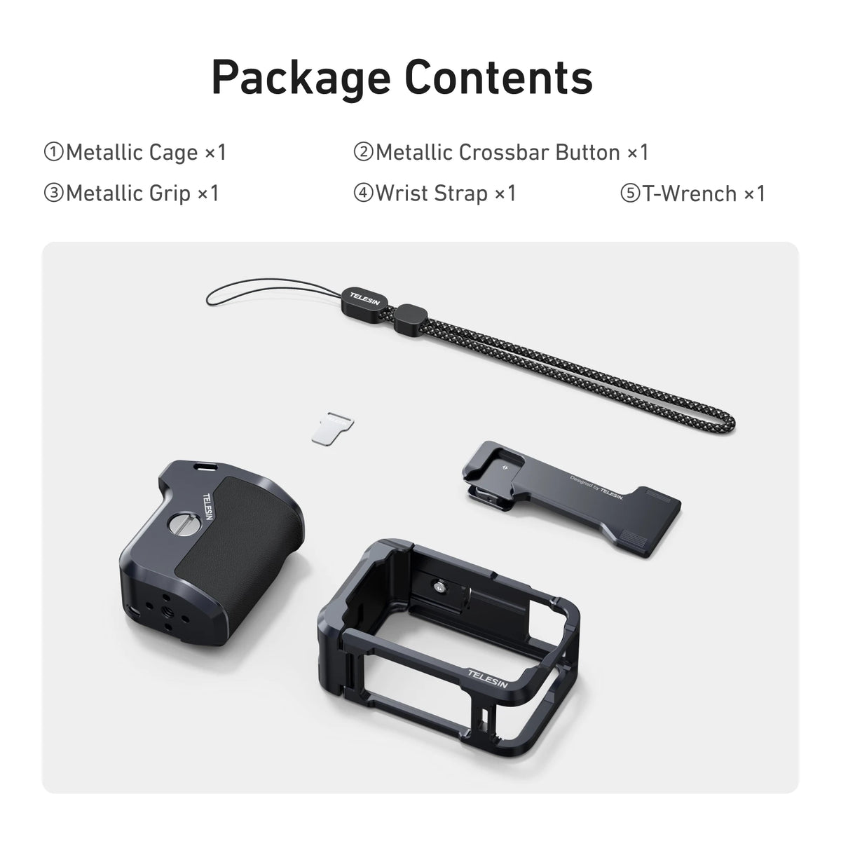 Kit TELESIN StreetGrip pour Action 6 – CLEVI Paris