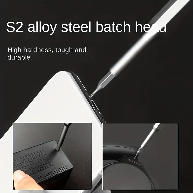 Kit Tournevis 25-en-1 Têtes Plates & Cruciformes — CLEVI Paris