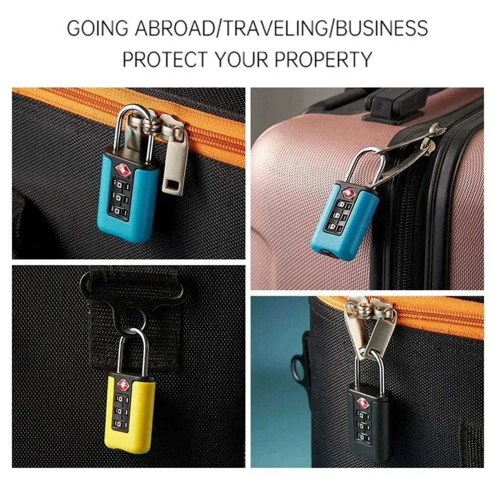 Cadenas TSA à Combinaison 3 Chiffres pour Valise & Bagage – CLEVI Paris