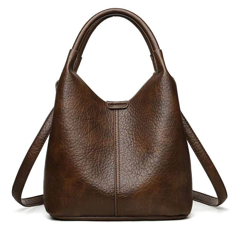 Sac Seau PU Souple Femme Épaule & Croisé Style Luxe Casual – CLEVI Paris