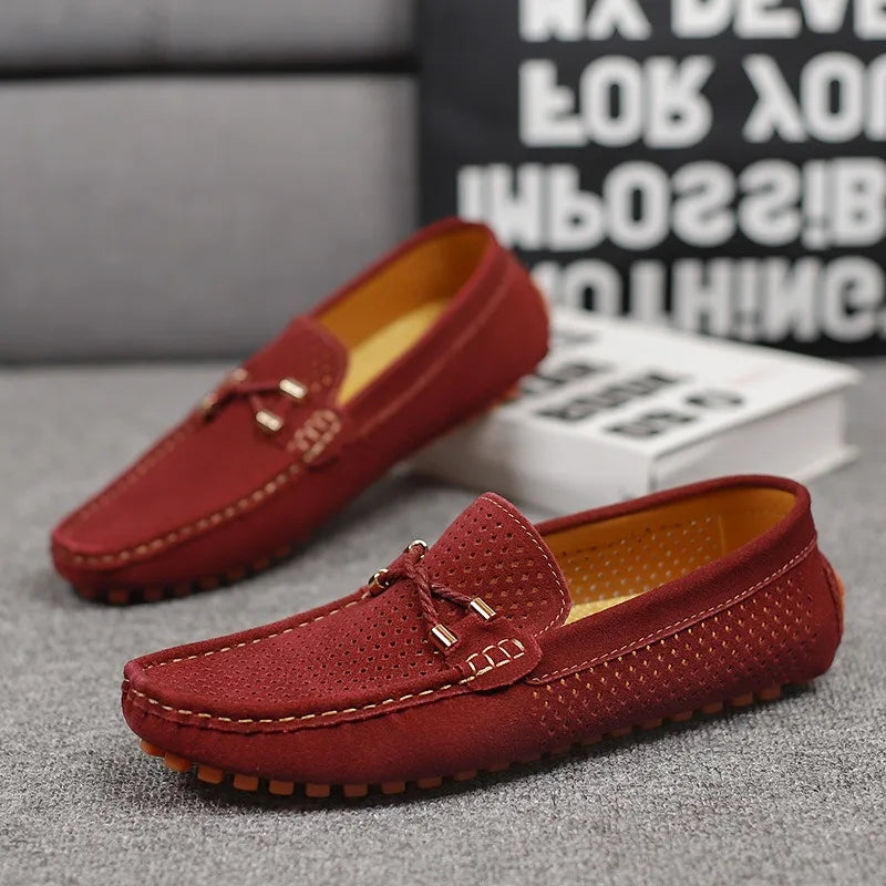 Mocassins Cuir Suède Homme – Conduite & Casual