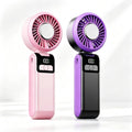 Ventilateur Portable Pliable avec Pack de Glace & Affichage LED – CLEVI Paris