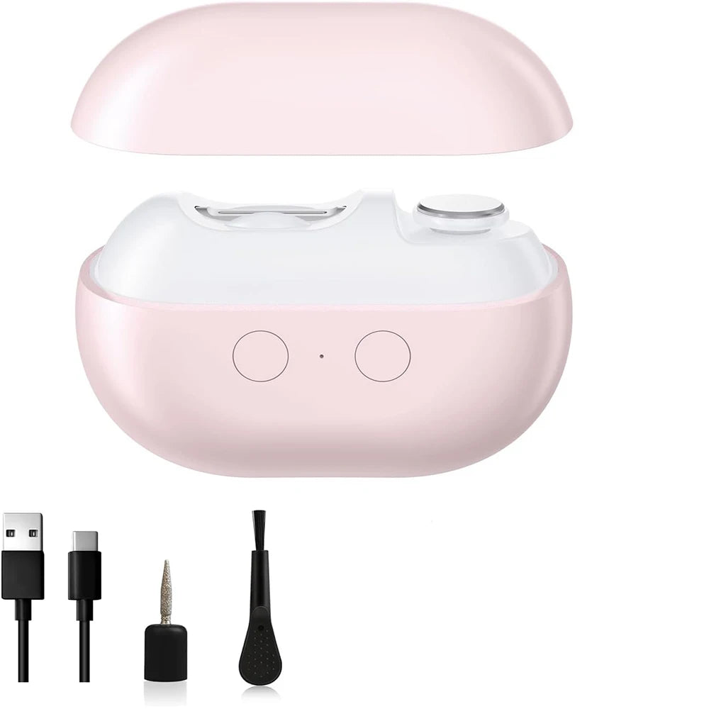 Coupe-Ongles Électrique Automatique Rechargeable — LED, Collecteur & Lime — CLEVI Paris