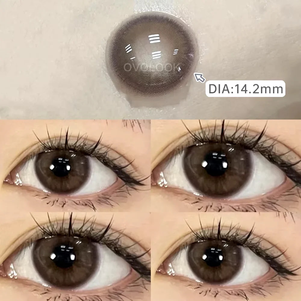 Lentilles de Contact Colorées OVOLOOK – Série Bubble | 10 Couleurs disponibles