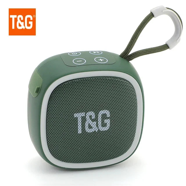 T&G TG659 Mini Enceinte Bluetooth 5.3 TWS HiFi Radio FM Carte TF – CLEVI Paris