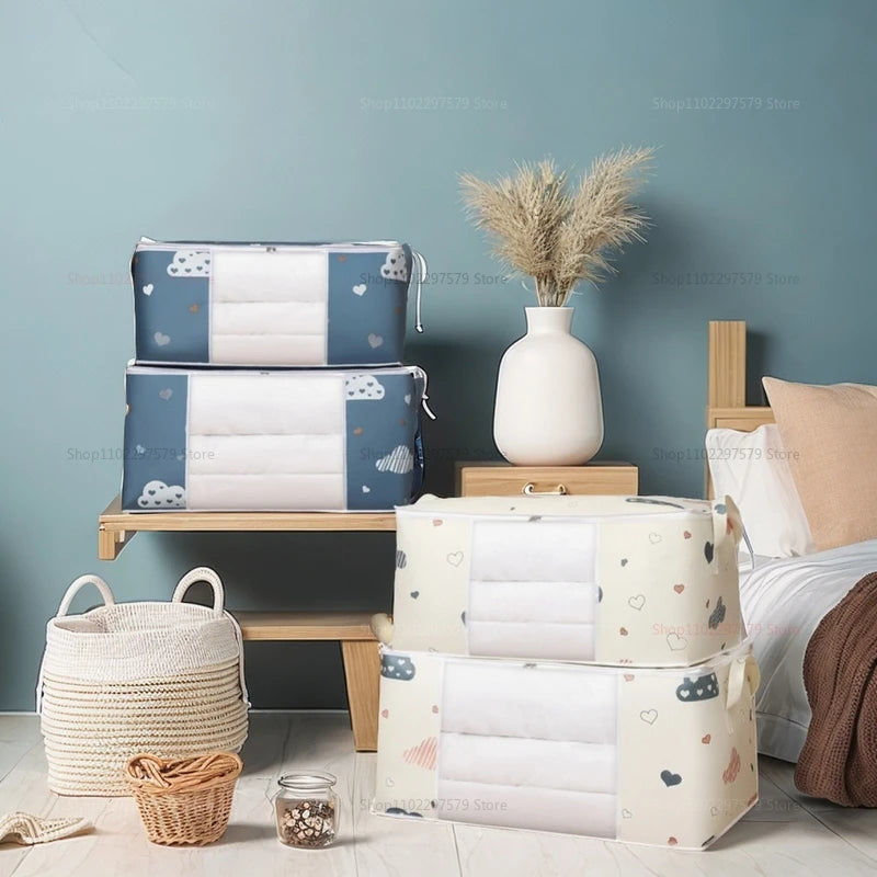 Sac de Rangement Grande Capacité Anti-Poussière avec Poignées — CLEVI Paris