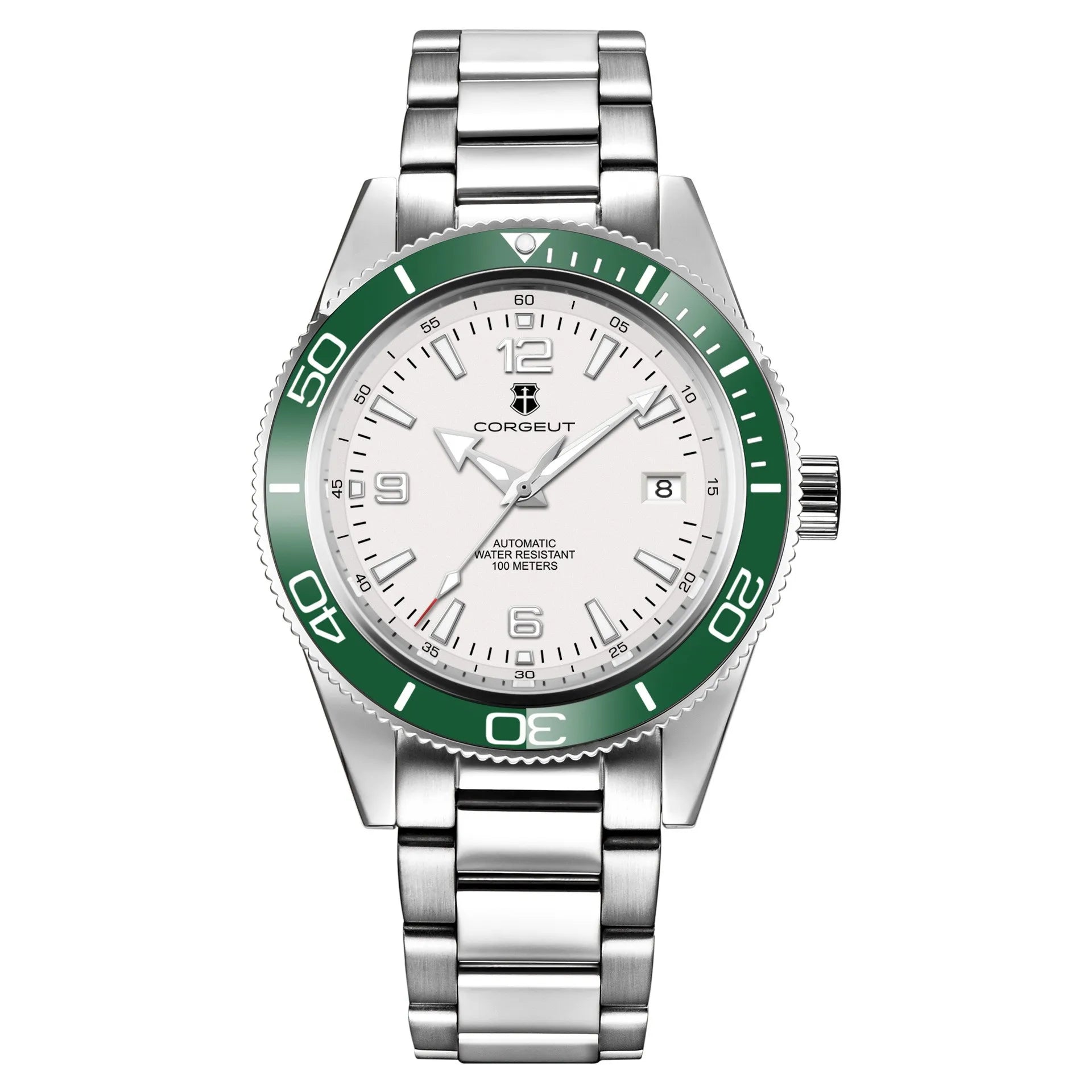 Montre Automatique Homme Corgeut 41mm Saphir Lunette Céramique 200m – CLEVI Paris