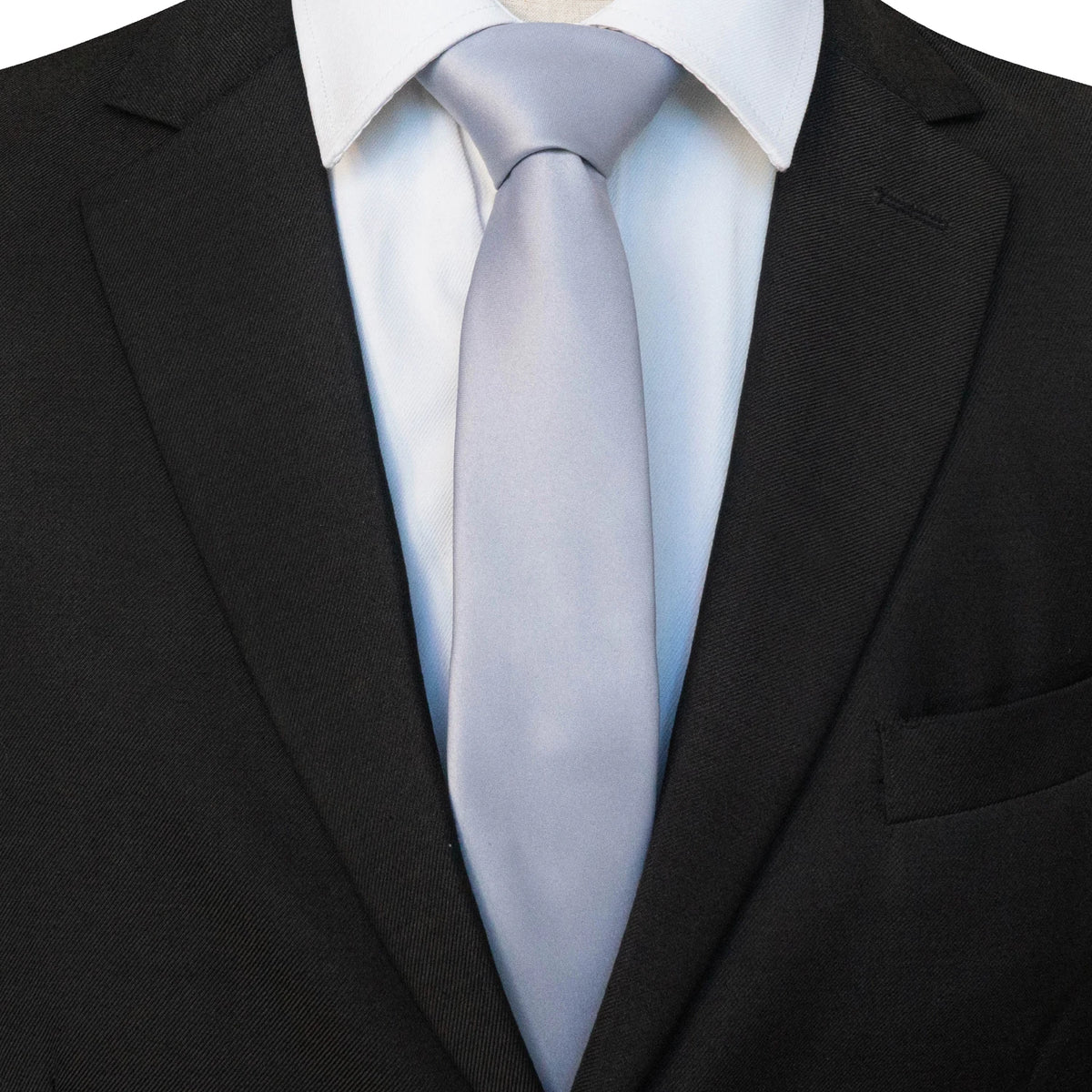 Cravate homme unie 6 cm – CLEVI Paris