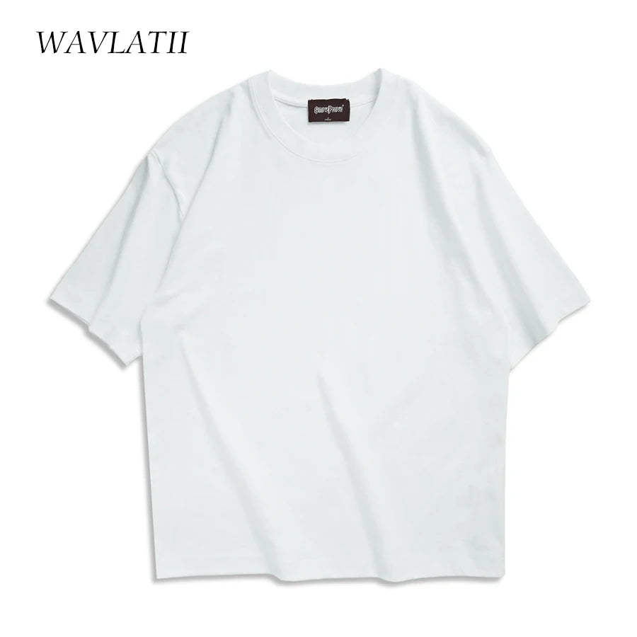 T-Shirt Unisexe Oversize Manches Drop-Shoulder Style Streetwear Coréen 5 Coloris – CLEVI Paris