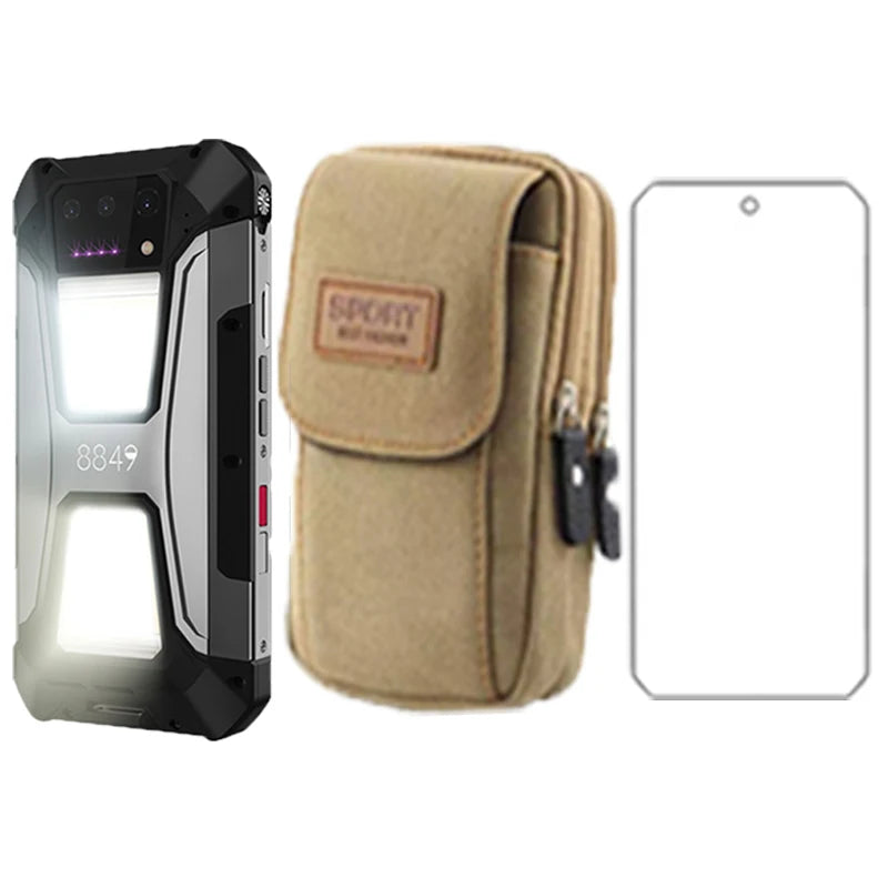 8849 Tank 2 Pro Smartphone Rugged Projecteur DLP 100lm Helio G99 23800mAh Android 15 IP68 – CLEVI Paris