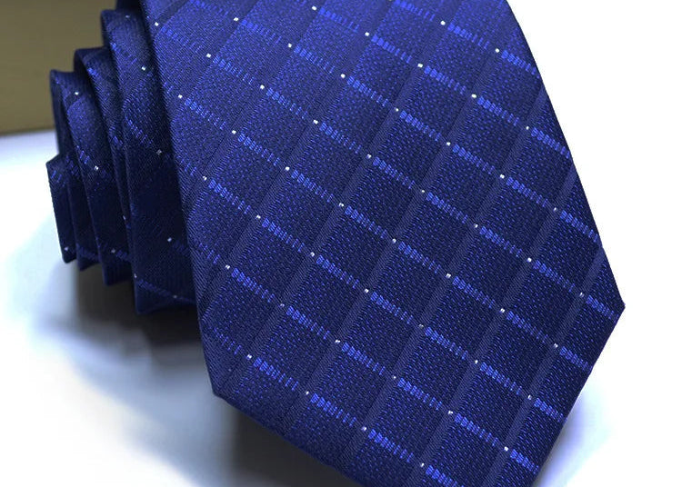 Cravate homme motifs variés 7–8 cm – CLEVI Paris