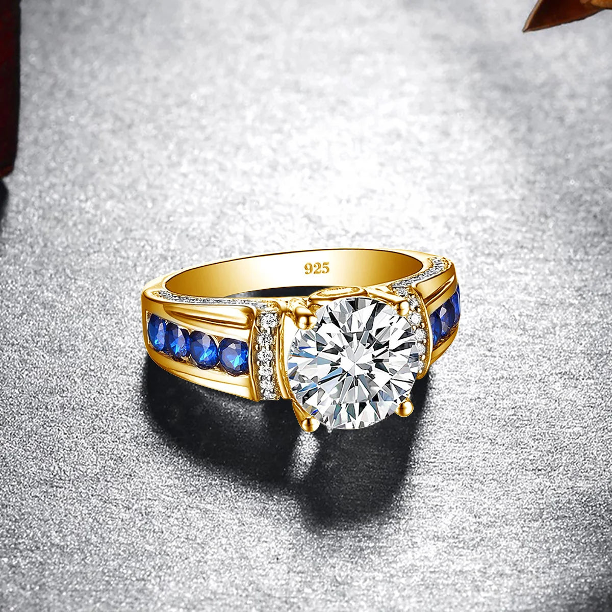 Bague Femme Moissanite 2ct D VVS1 Argent 925 Certifiée – CLEVI Paris