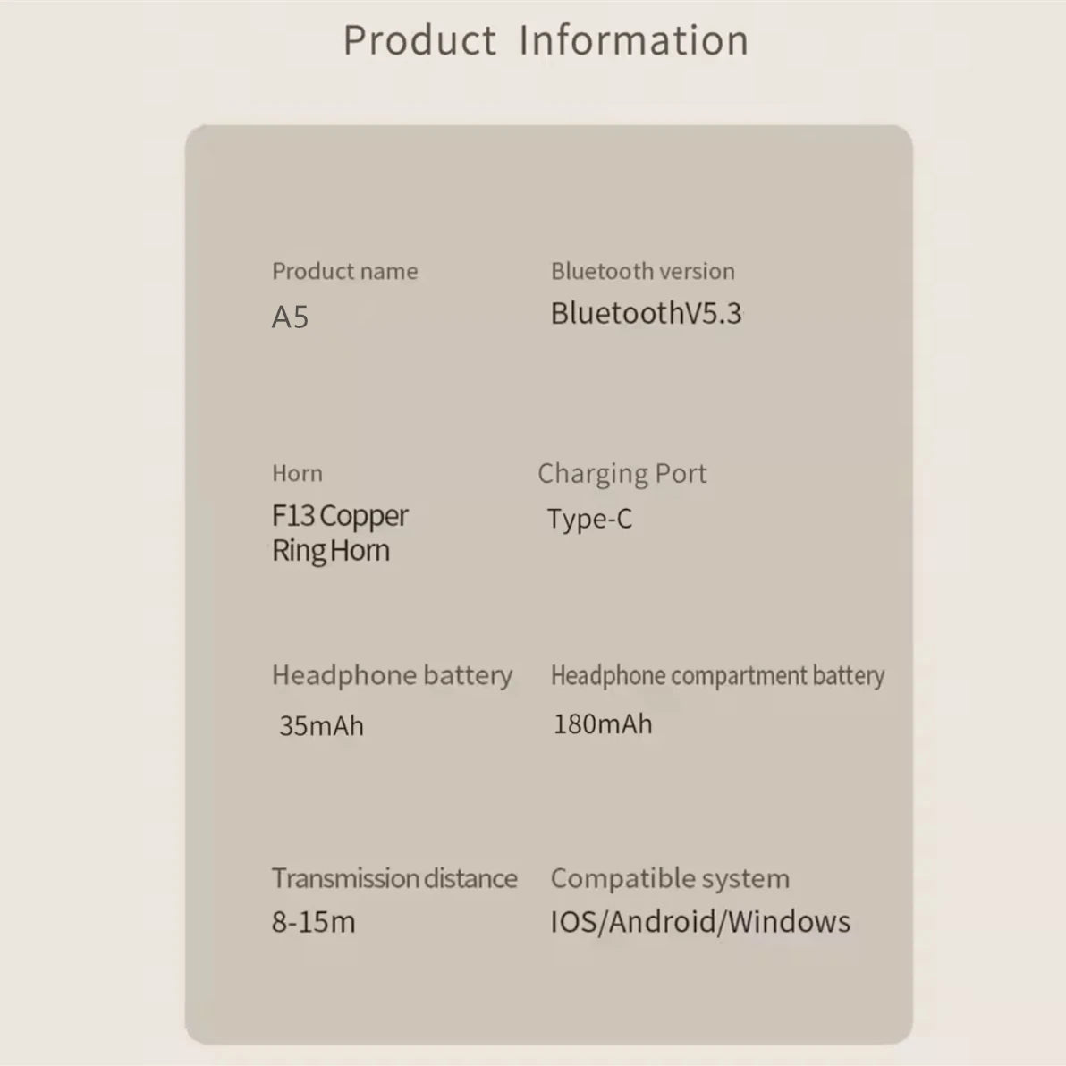 Écouteurs TWS Bluetooth ANC UEESFIT A5 – CLEVI Paris