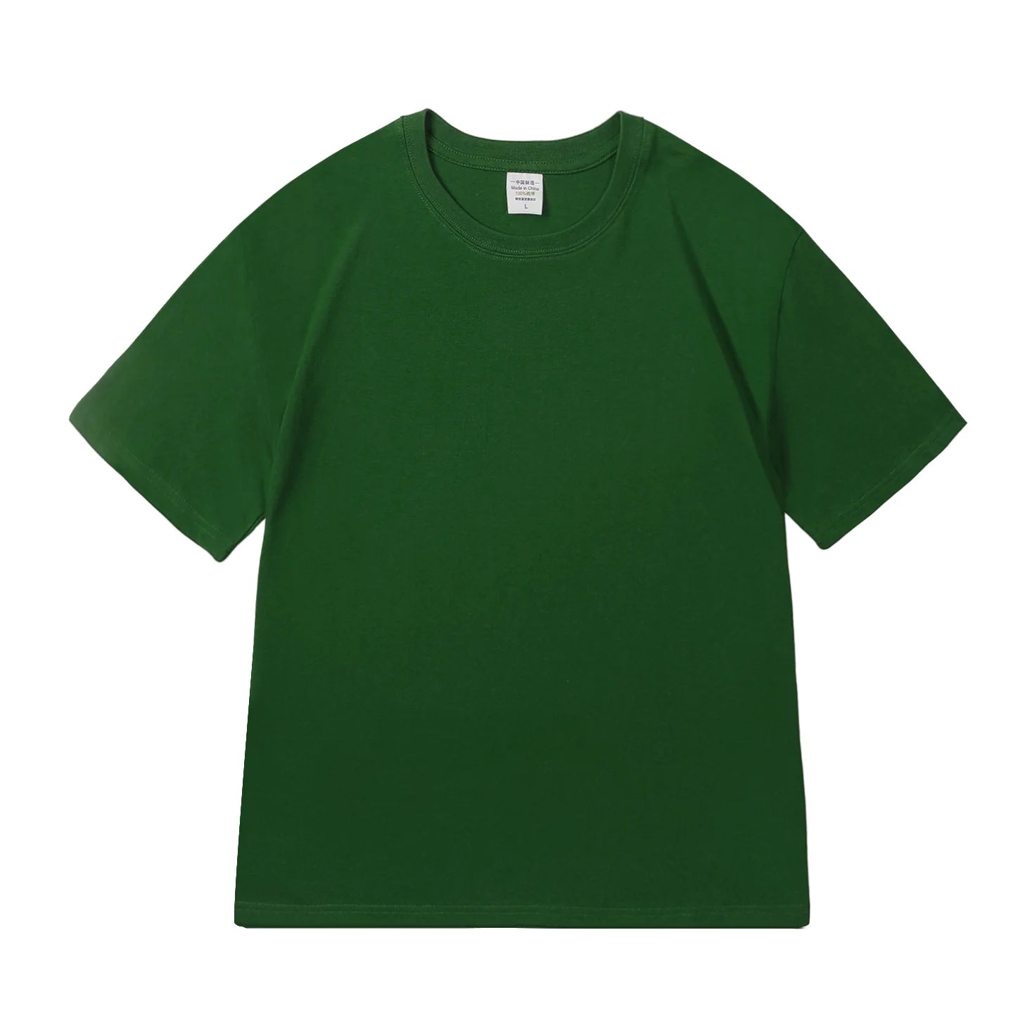 T-shirt 100% Coton Manches Courtes Unisexe Col Rond — CLEVI Paris