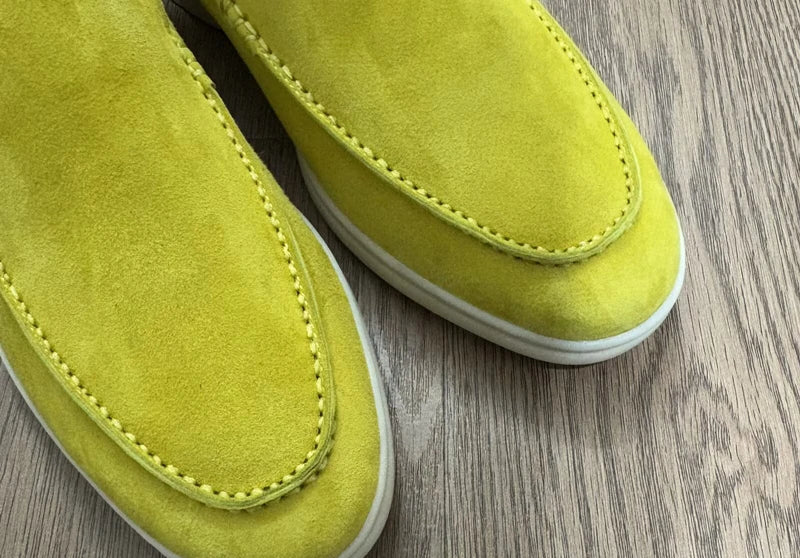 Mocassins Femme Cuir Véritable Tassel Colorés – CLEVI Paris