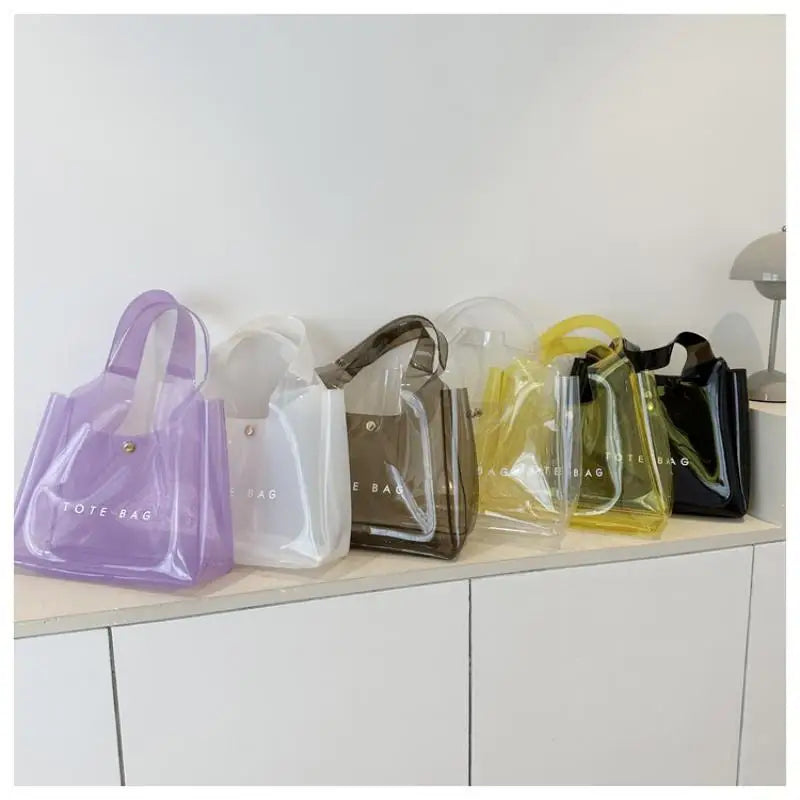 Sac à Bandoulière Transparent PVC Femme – CLEVI Paris