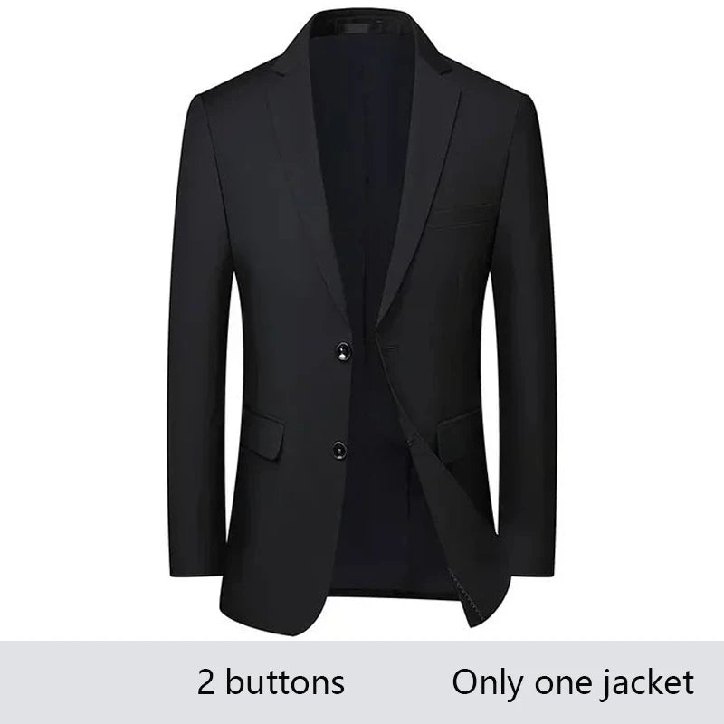 Costume Homme Élégant 2-3 Pièces Blazer Stretch Mariage – CLEVI Paris