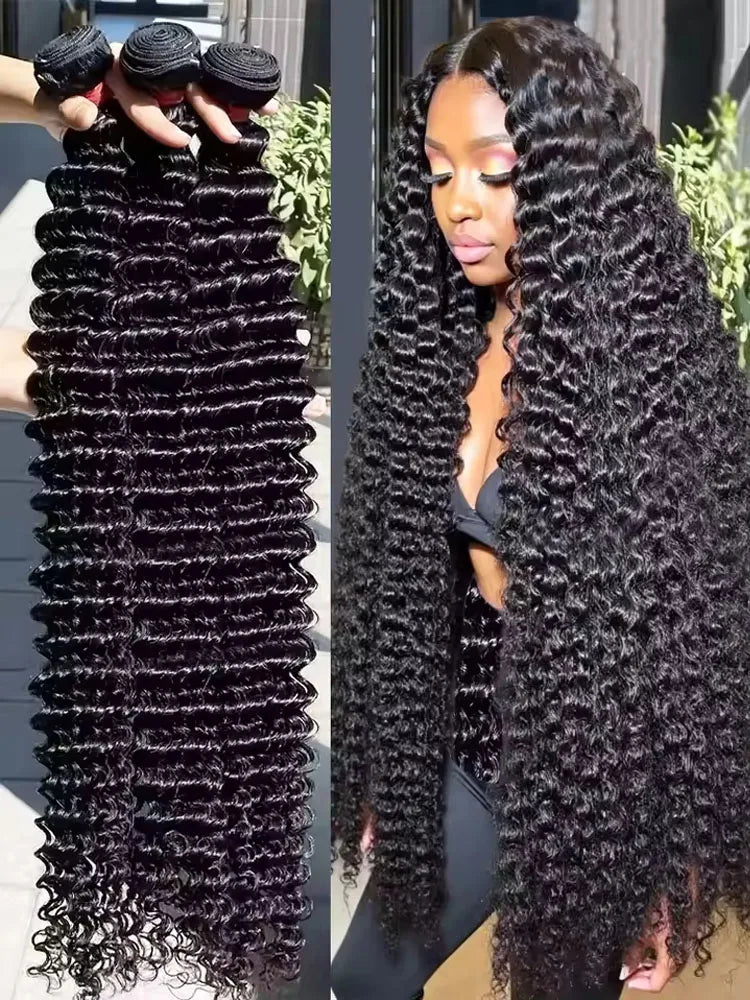 Extensions Deep Wave Remy Hair Brésilien – CLEVI Paris