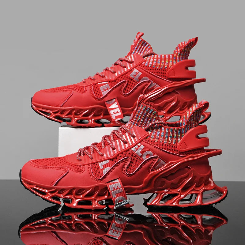 Sneakers Homme Flyknit Respirants Semelle Caoutchouc — Running & Casual | CLEVI Paris