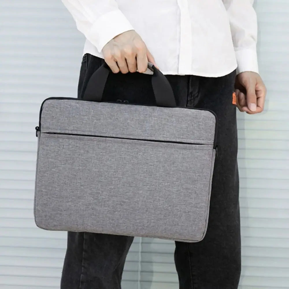 Housse Laptop Polyester Unisexe Antichoc Waterproof 13,3" 14" 15,6" Gris – CLEVI Paris