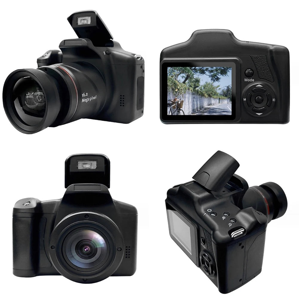 Appareil Photo Numérique 16MP 1080P Zoom 16x avec Écran LCD 2,4" – CLEVI Paris