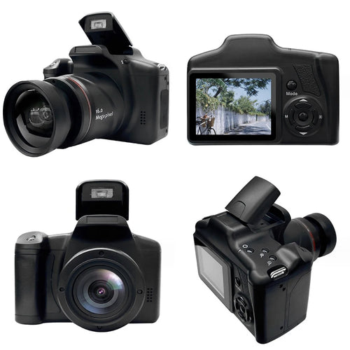 Appareil Photo Numérique 16MP 1080P Zoom 16x avec Écran LCD 2,4" – CLEVI Paris